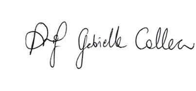 1 Gabrielle Colleran signature