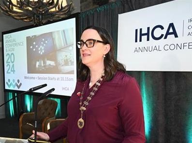 Gabrielle at IHCA Conference 2024